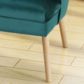 Chair Teal Velvet