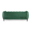 Miranda Velvet 3 Seater Sofa Emerald Velvet