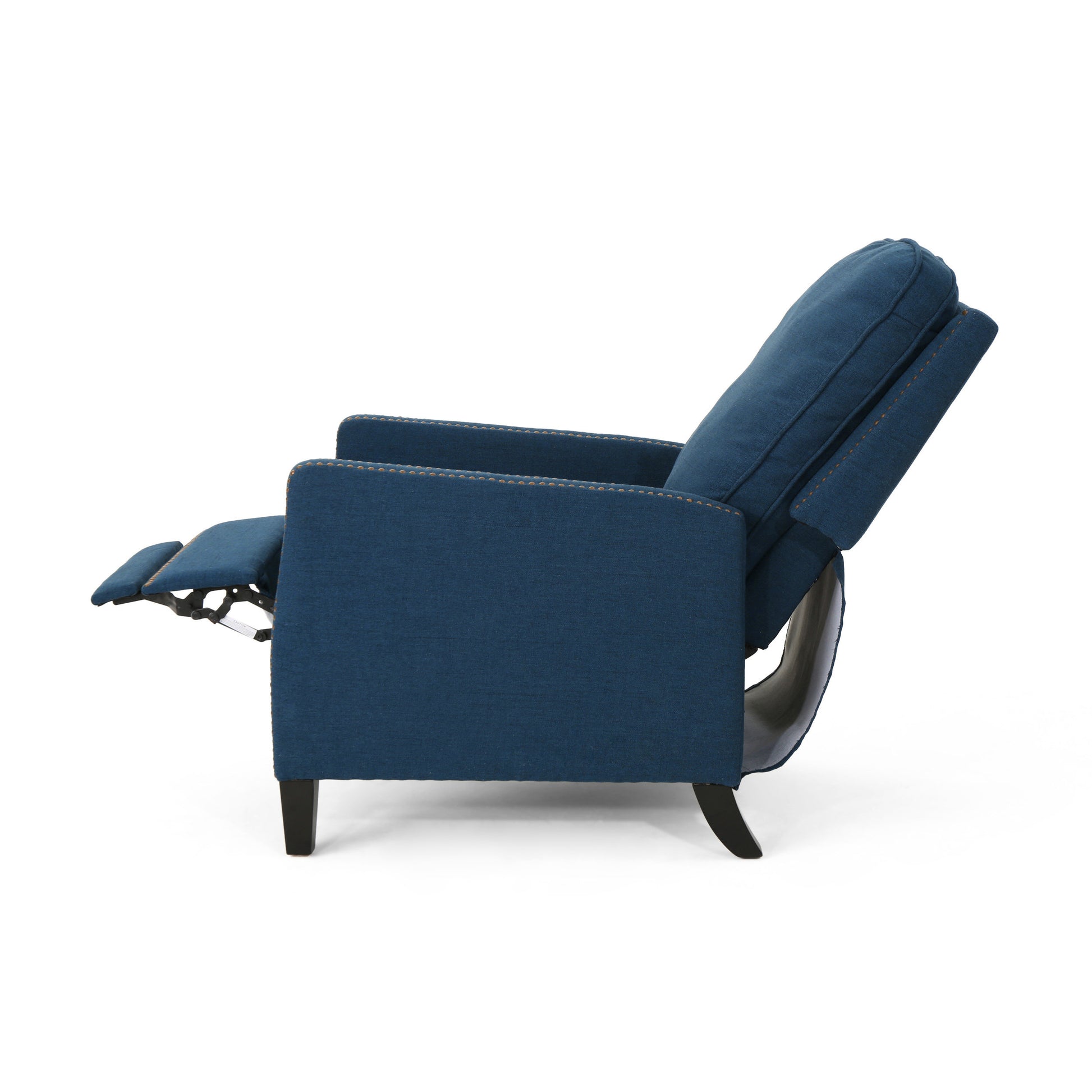 27.5" Wide Manual Standard Recliner Navy Blue Fabric