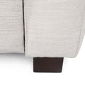 Seat Beige Brown Fabric 3 Seat