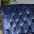 Club Chair Blue Velvet
