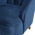 Chair Antique Navy Blue Altay Velvet