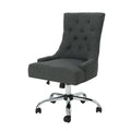 Office Chair Dark Gray Fabric