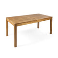 Wilson Expandable Dining Table Teak Acacia Wood