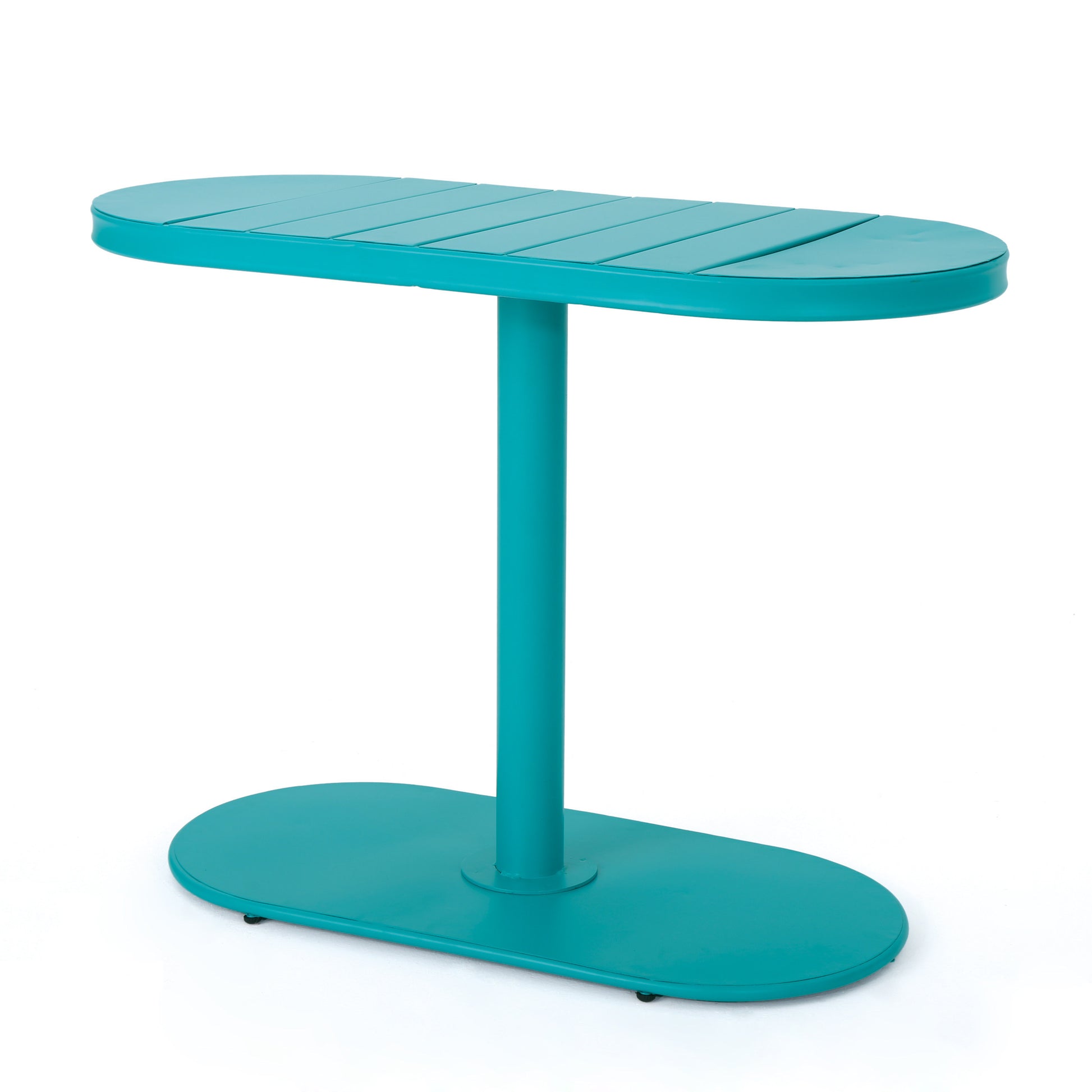 Santa Monica Bistro Set Teal Iron