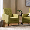 Recliner Green Fabric