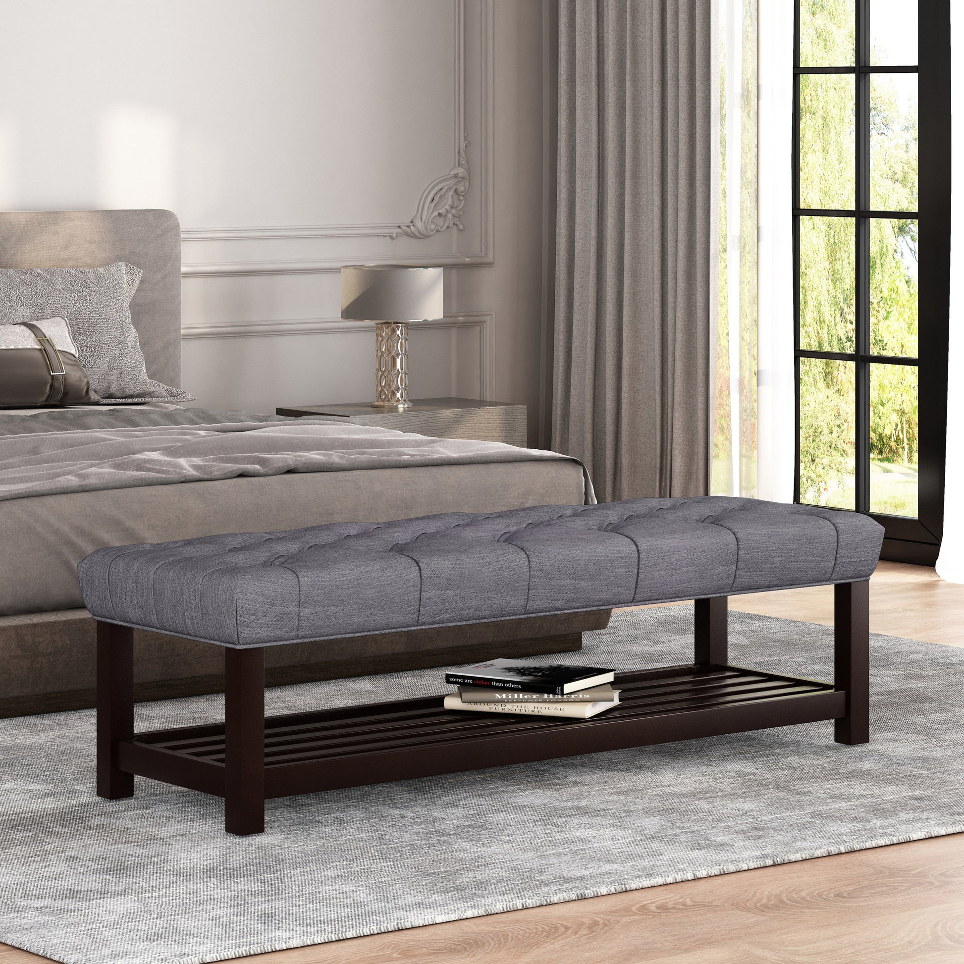 Bench Grey Fabric