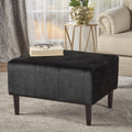 Ottoman Black Velvet