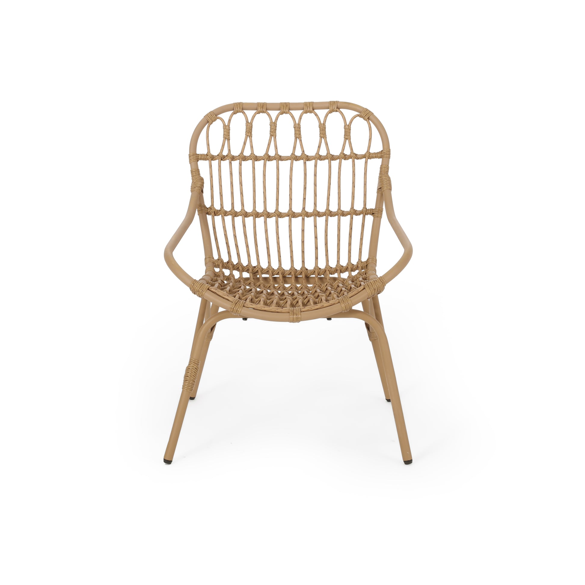 Harlem Chair Light Brown Rattan