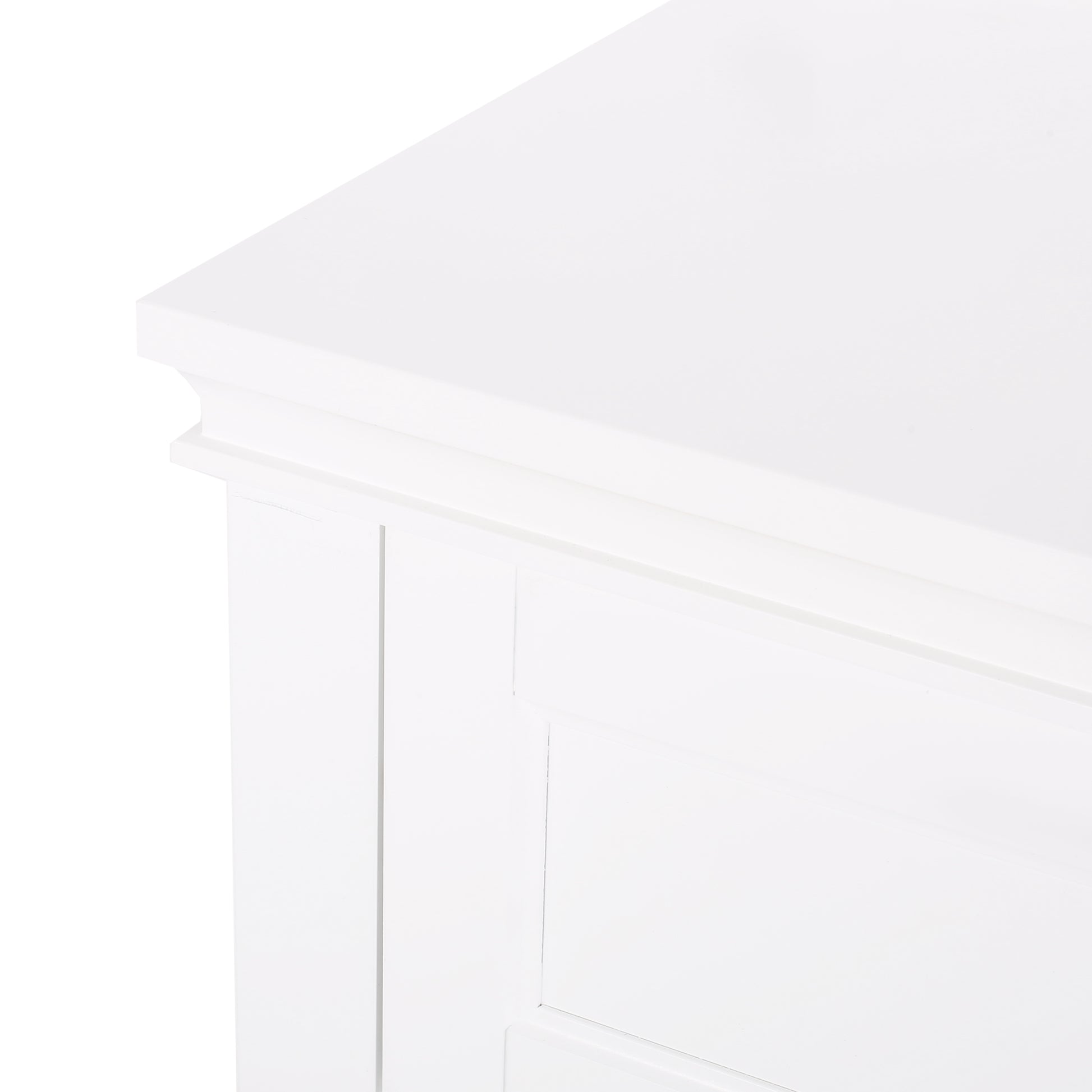 Floor Cabinet White Mdf