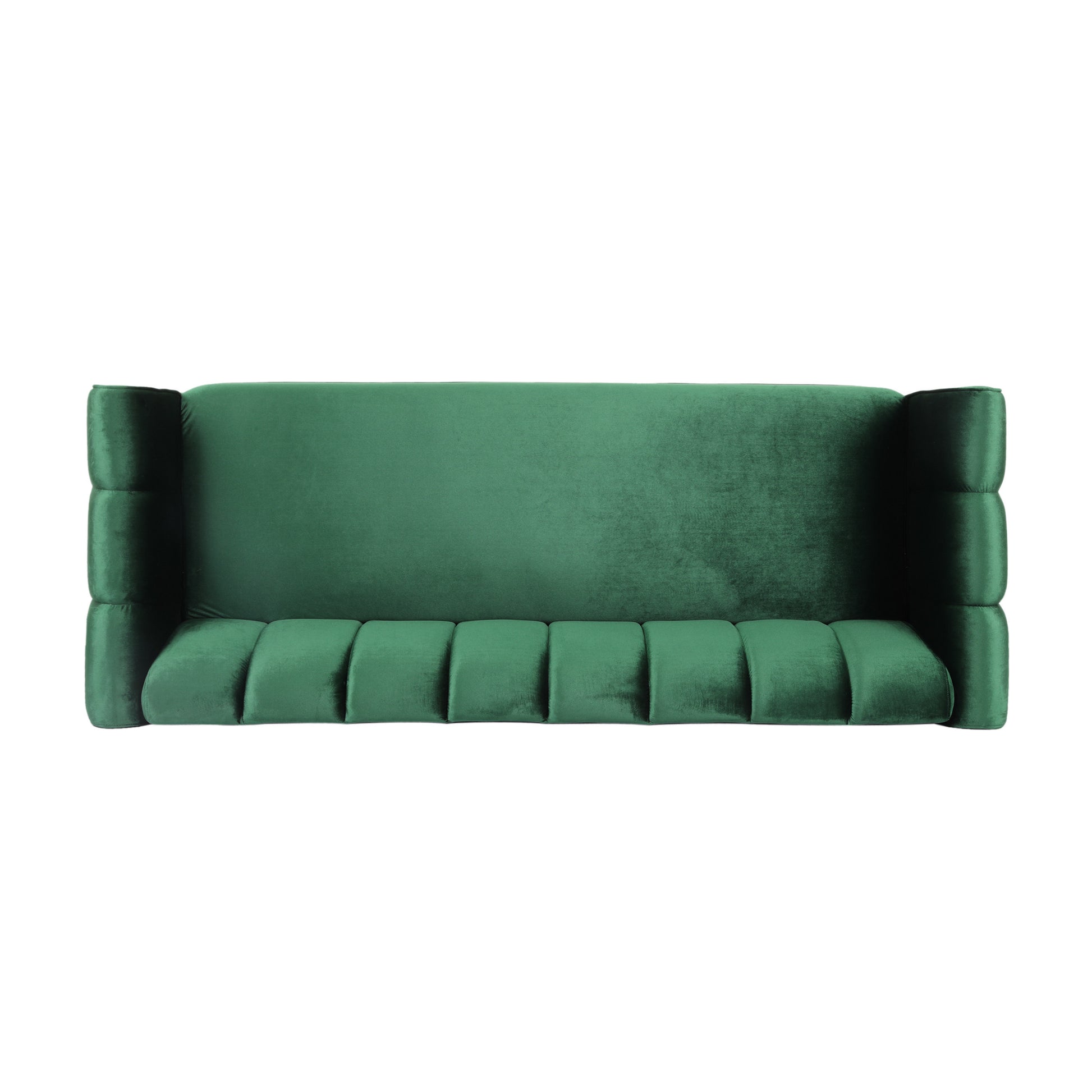 Miranda Velvet 3 Seater Sofa Emerald Velvet