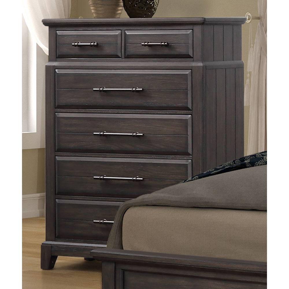 6 Drawer Dresser Mahogany Solid Wood Mdf