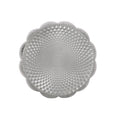 Metal Drum End Table Antique Silver Primary Living Space Contemporary Coffee & End Tables Iron