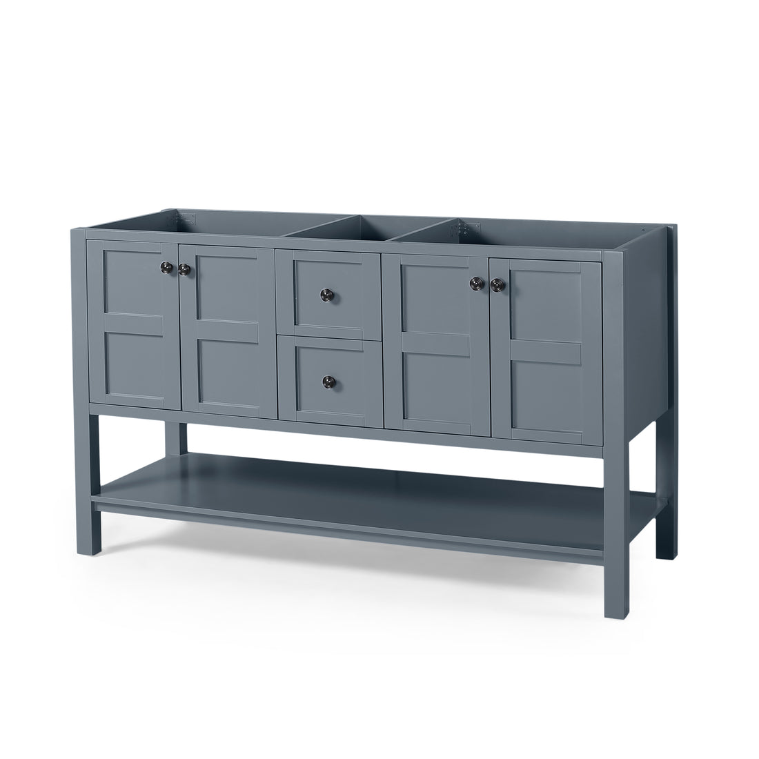 60'' Cabinet Gray Mdf