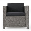 Puerta Club Chair Mp4 Black Polyester