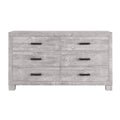 Rover Grey Dresser Gray Solid Wood Mdf