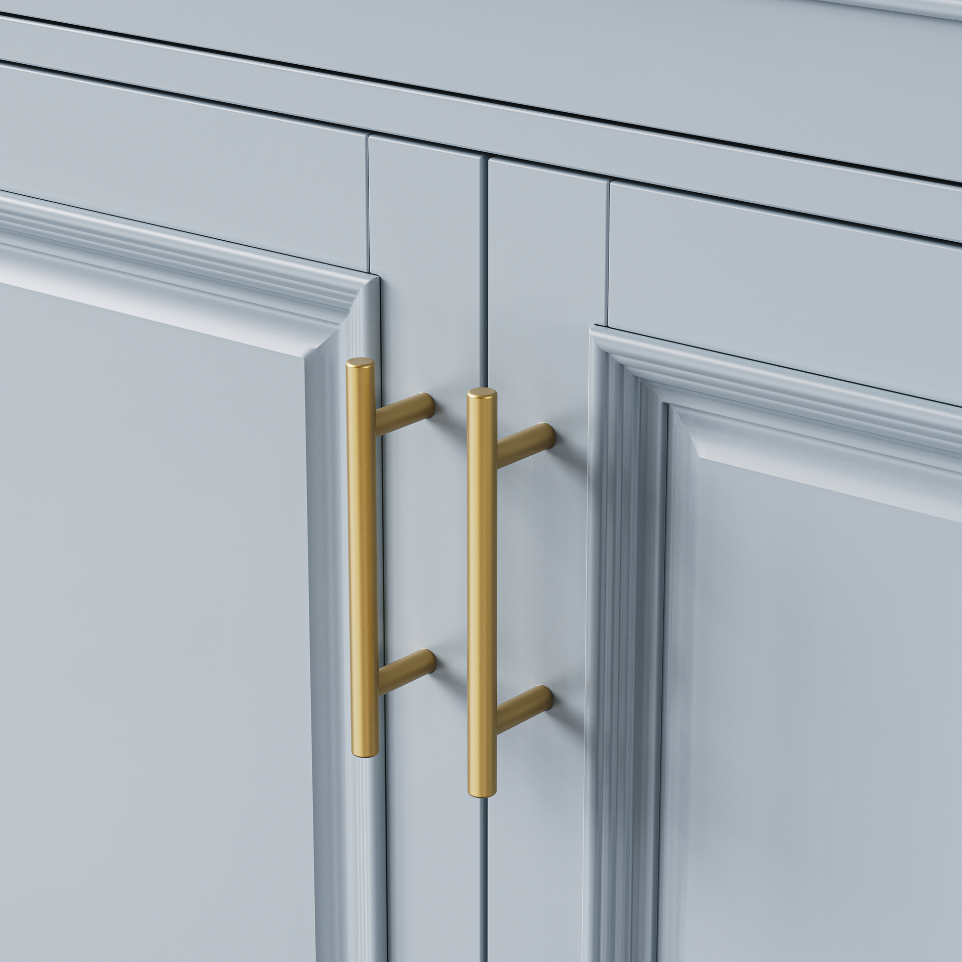 K&K 52'' Kitchen Island With Drop Leaf, Embossed Texture Kitchen Island On Wheels With Spice Rack, Towel Rack, 2 Doors And 5 Drawers, Kitchen Storage Cart With Adjustable Shelf For Kitchen, Blue