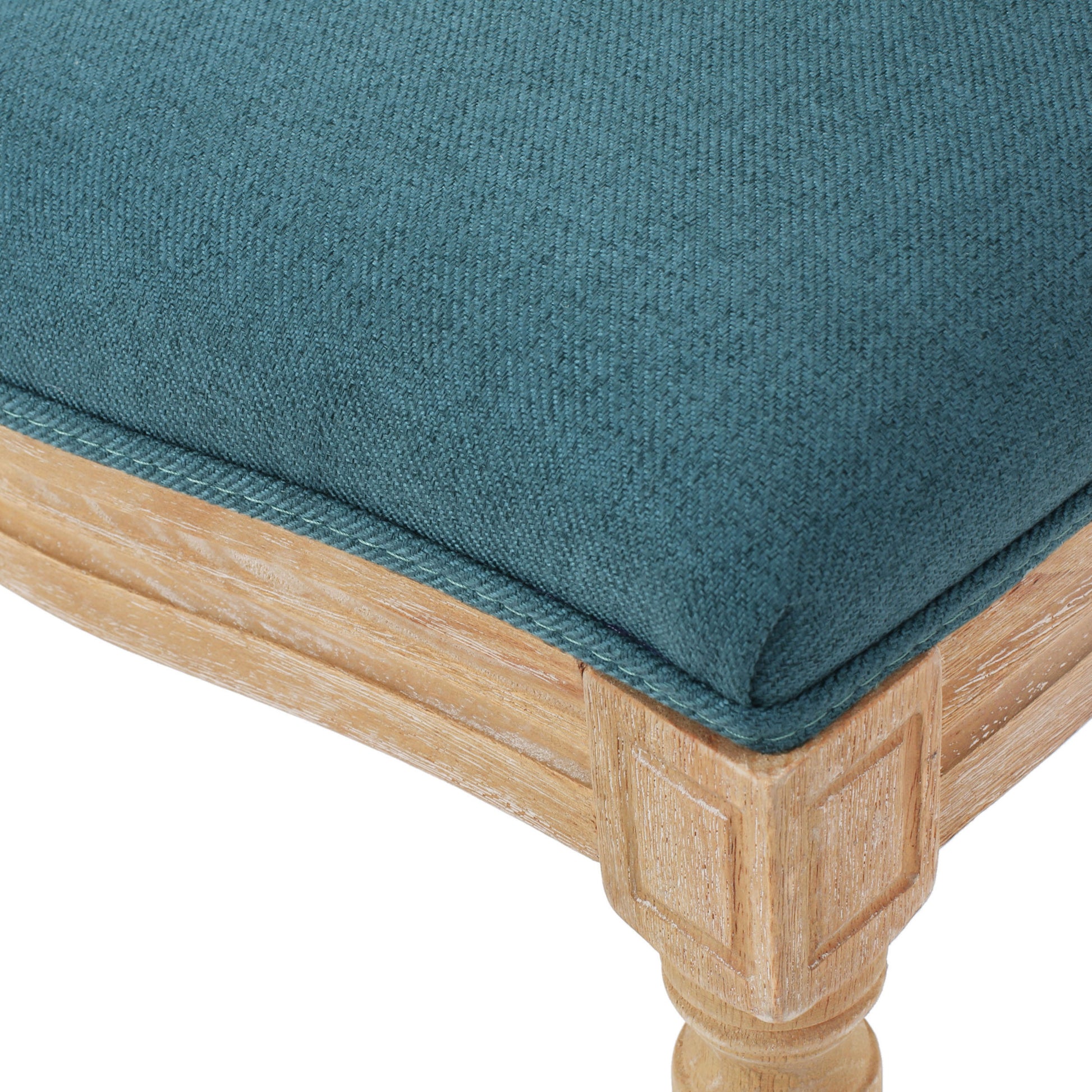 Dining Chair Teal Fabric