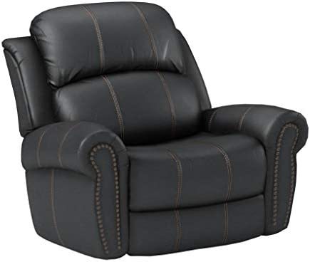 Gliding Recliner Black Pu