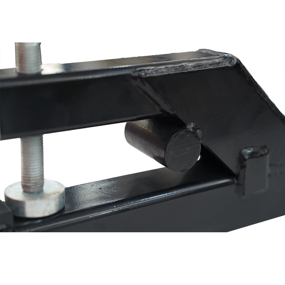 Clamp On Bucket Hitch Receiver Attachments Black Steel