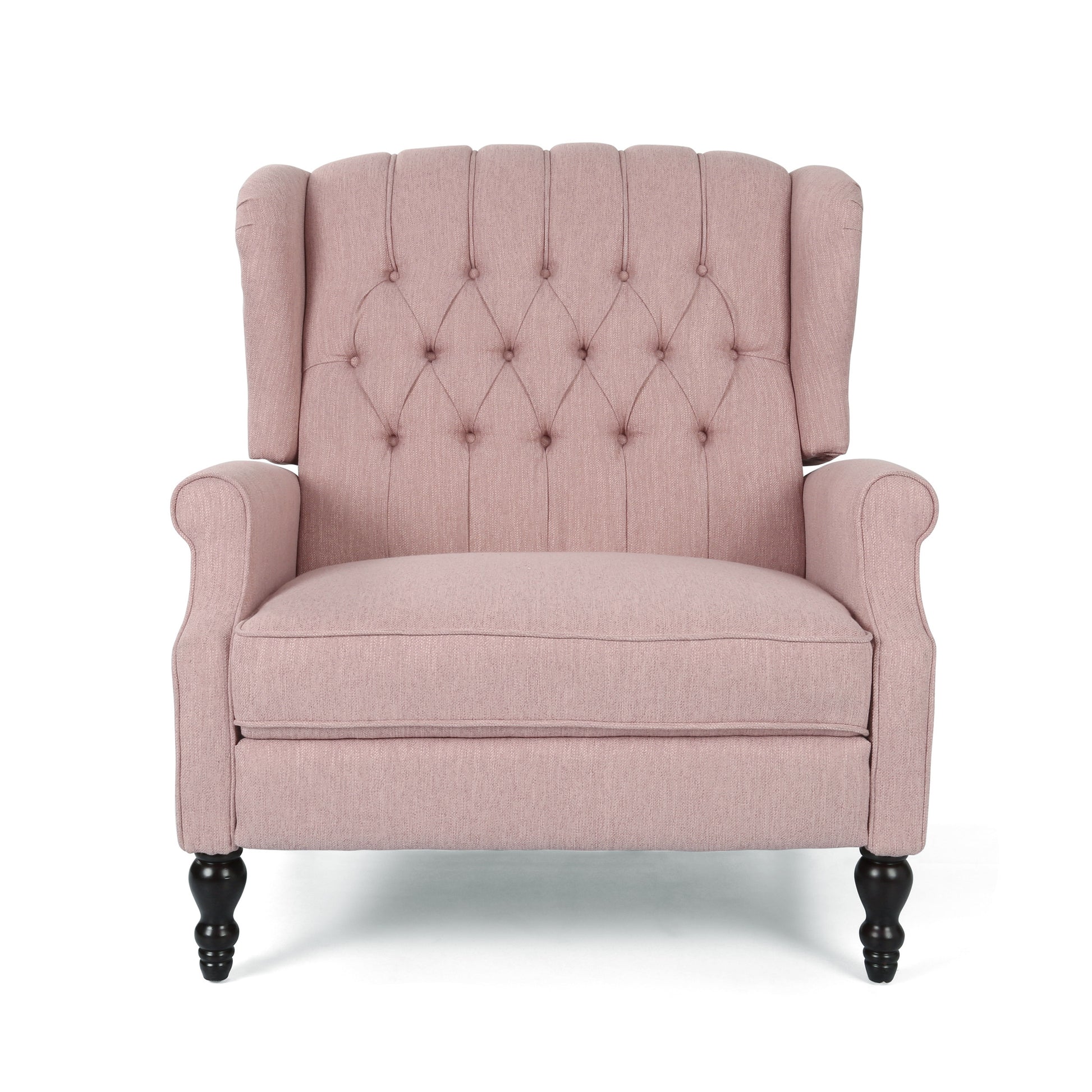 One And Half Seater Recliner Blush Fabric