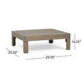 Oana Left Corner Bench And Coffee Table, White White Seats 2 Acacia Wood