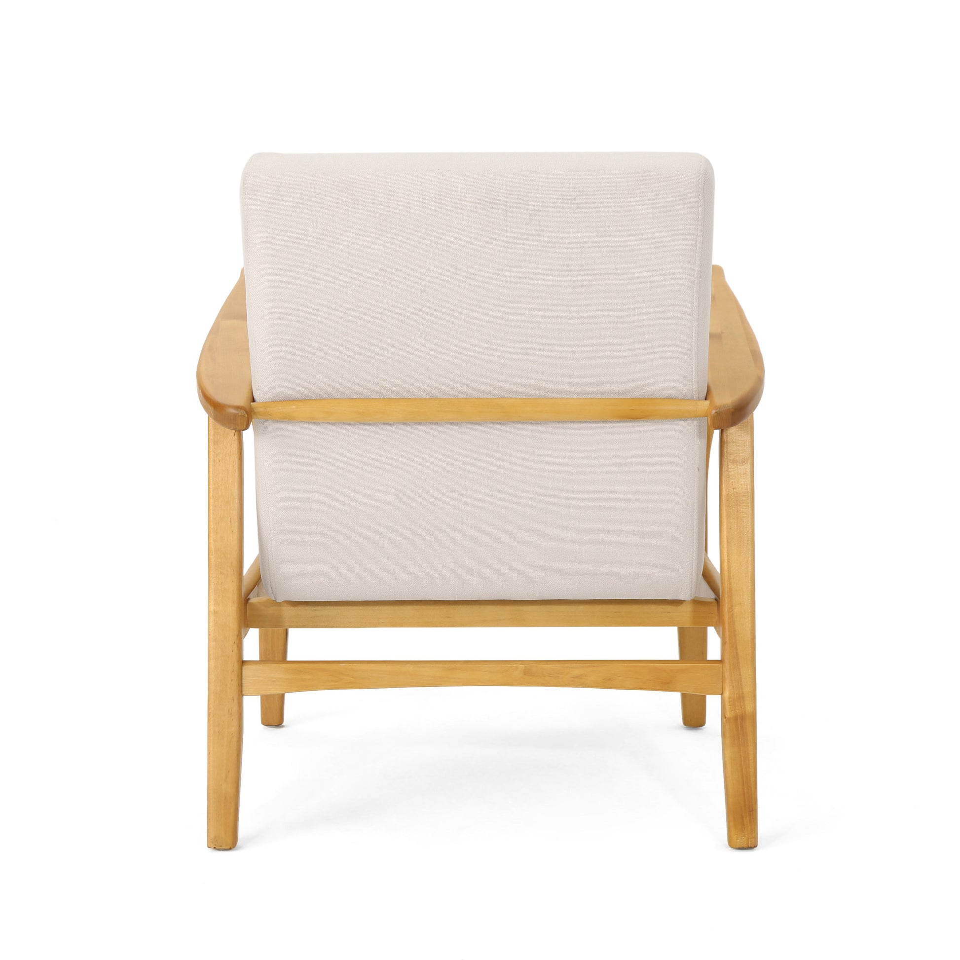 Club Chair Ivory Fabric