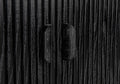 4 Door Storage Cabinet, Fluted Entertainment Center, Accent Cabinet With Adjustable Shelf ,Tv Stand Storage With Sliding Doors ,Tv Console Cabinet For Living Room Bedroom Freestanding 3 4 Spaces Natural Black Sliding Doors Dining Room Glam,Modern Mdf