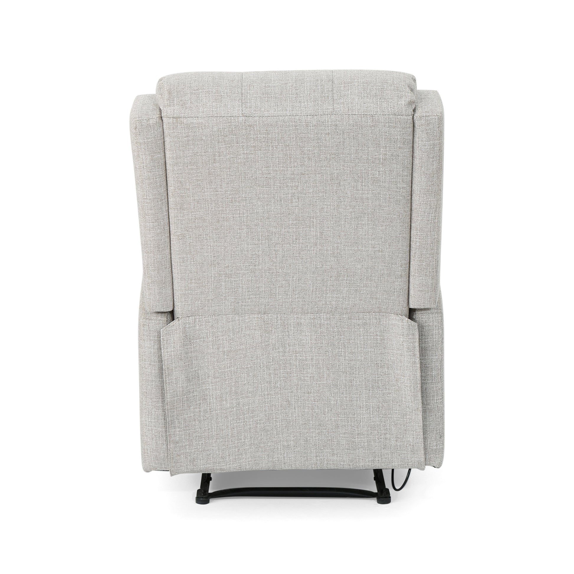 24.75" Wide Manual Standard Recliner Beige Fabric