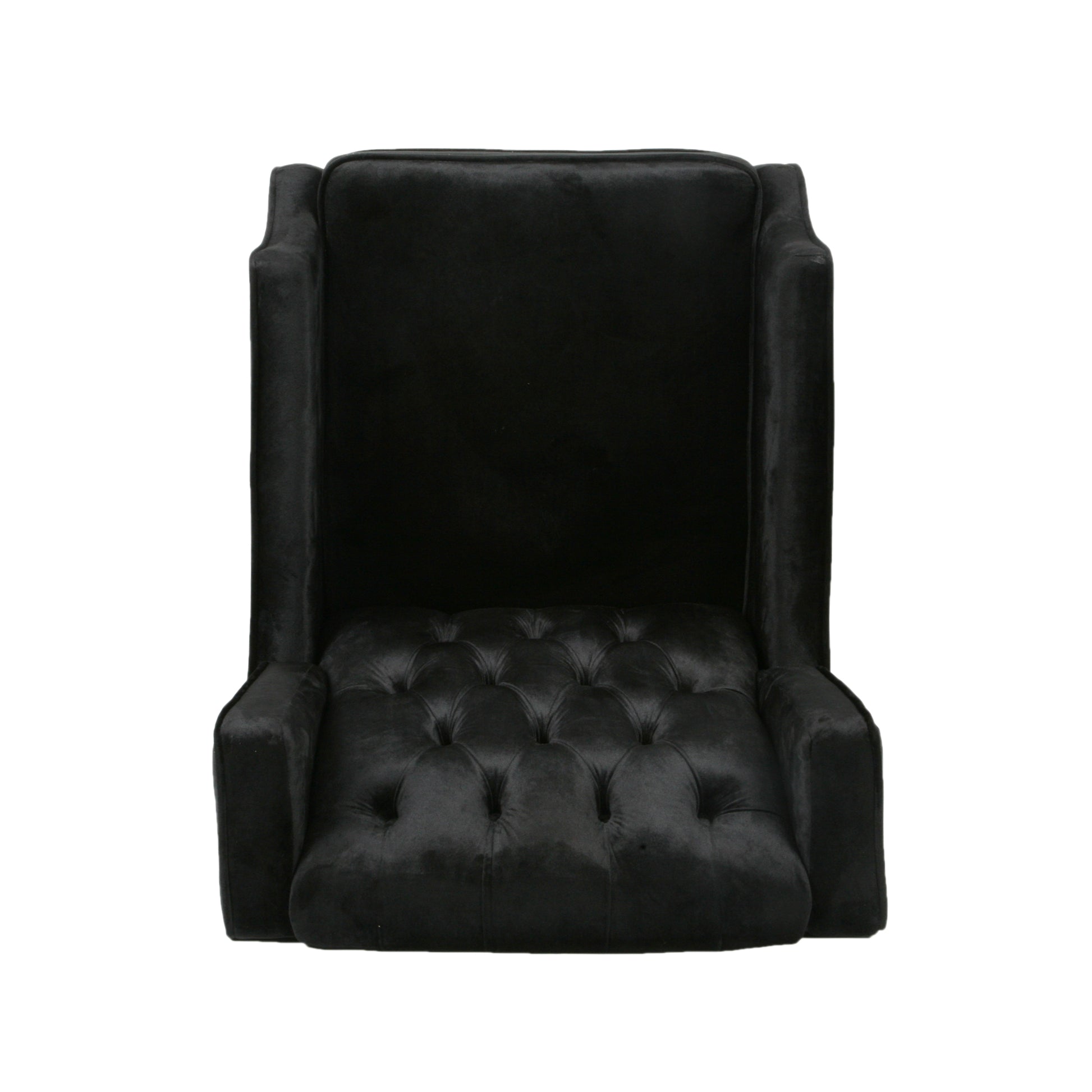 Recliner Black Velvet