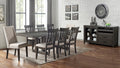 Napa Side Chair Set Of 2 Brown Dark Brown Wood