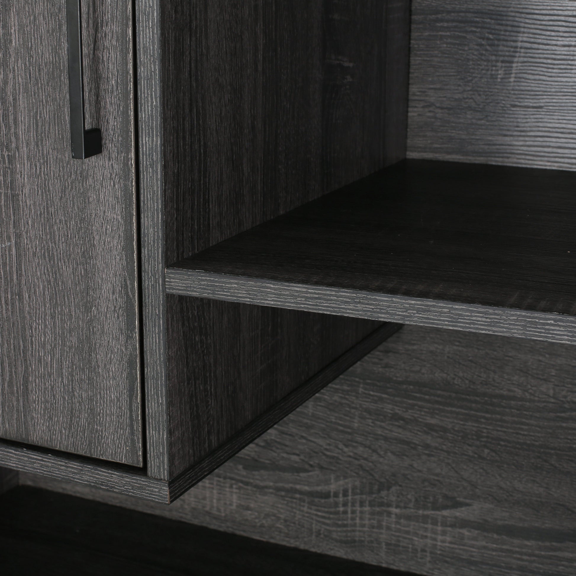 Cube Unit Bookcase Grey Mdf