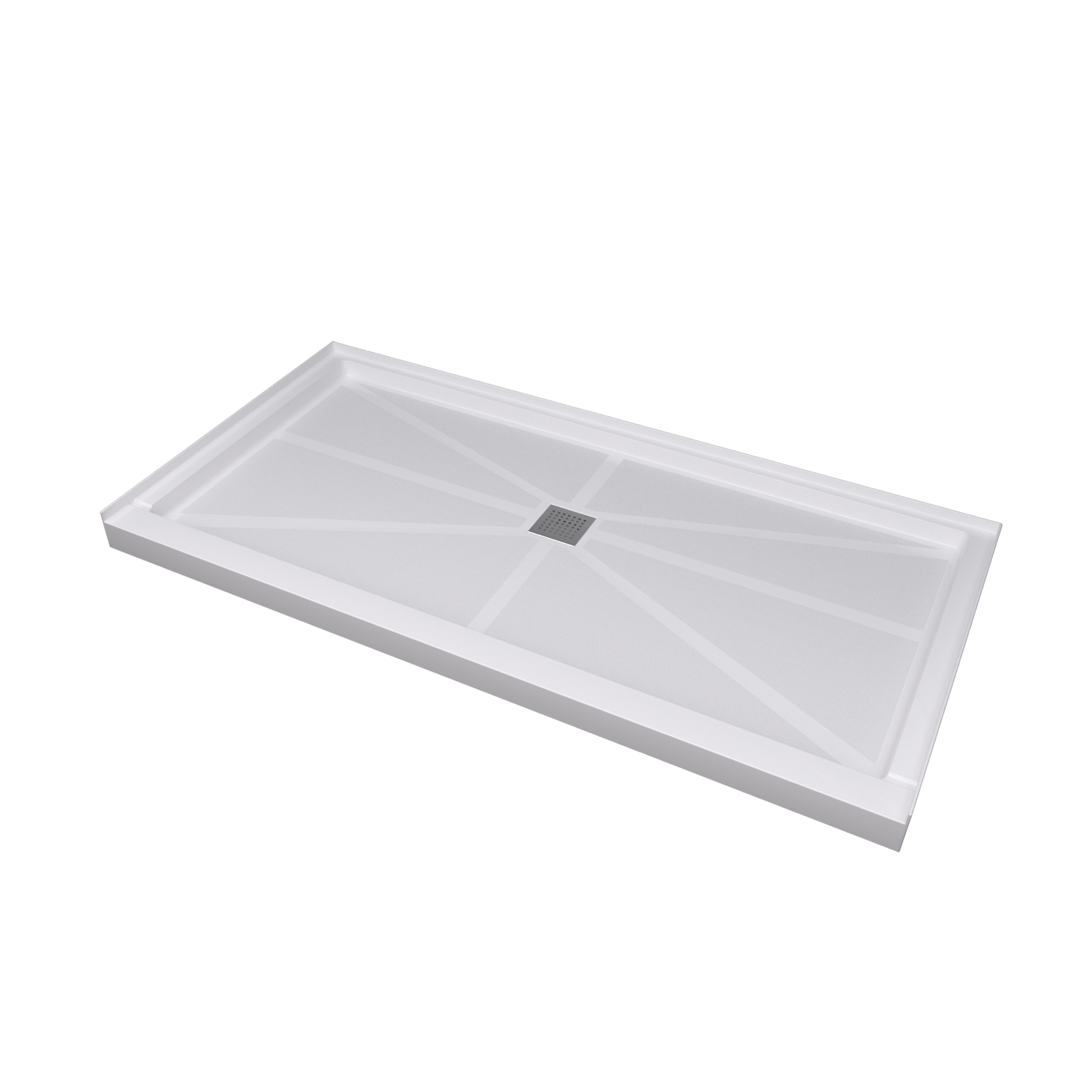 Glasstone Shower Base Smc Solid White Finish 6030 White Bathroom Stainless Steel