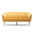 3 Seater Sofa Honey Velvet