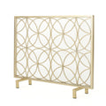 Fire Screens Gold Iron