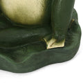 Frog Umbrella Base Green Concrete