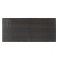 Dominica 33*75 Rect Table Pvc Brown Multi Iron