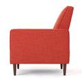 Recliner Orange Fabric