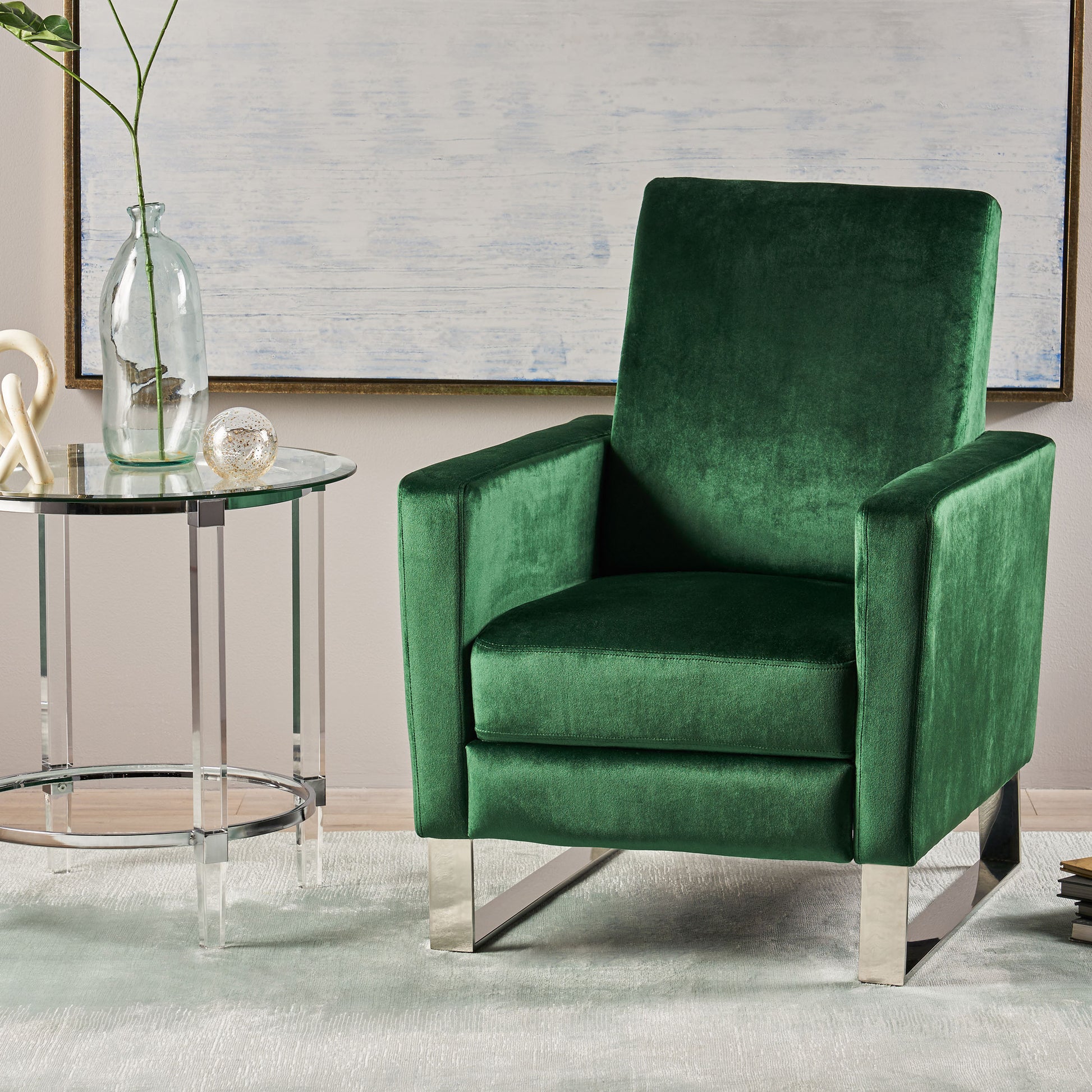 Recliner Emerald Velvet