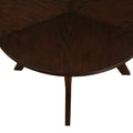 32Inch Wood Round Coffee Table For Living Room,Mid Century Farmhouse Circle Wooden Coffee Tables For Apartment, Easy Assembly, Espresso Espresso Rubber Wood
