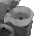 Ashford 3 Tier Fountain, Multi Gray, No Assembly Required Gray Polyresin