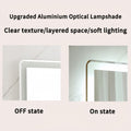 40*24 Inch Led Bathroom Mirror Vanity Mirrors With Front Lights Wall Mounted Anti Fog Frameless Make Up Mirror With Light 5 Mm Copper Free Silver Mirror Horizontal Or Vertical Clear Modern Glass