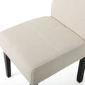 Pertica Kd Dining Chair Set Of 2 Beige Fabric