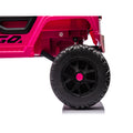 Pink,24V 2 Seater Ride On Truck Car, 4Wd Motors, With 2.4G Remote Control,Metal Suspension,Soft Start,Music, Led Light,Outdoor Off Road Electric Car,Toys Gifts Pink 100 149 Lbs Iron Plastic Iron