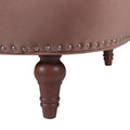 La Rosa Victorian Chesterfield Tufted Sofa, Ash Rose Pink Velvet Pink Foam Velvet 3 Seat