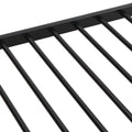 Full Over Full Metal Bunk Bedno Box Spring Needed, Easy Assemble Black Metal