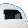 Outsunny Suv Tent, 2000Mm Waterproof Truck Tent With 3 Doors And Mesh Window, For 5 6 Person Camping Outdoor Travel, 7.5' L X 6.9' W X 6.9' H, Gray And Blue Grey Blue Polyester