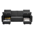 Sectional Sofa With Storage, 96