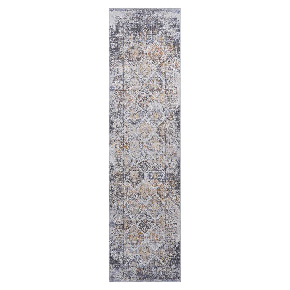 Naar Payas Collection 2X8 Multi Traditional Non Shedding Living Room Bedroom Dining Home Office Stylish And Stain Resistant Area Rug Multi Polyester