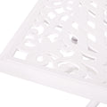 Phoenix Rectangle Table White Aluminium
